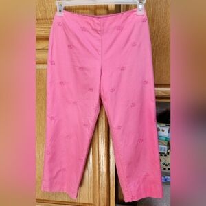 Petite Sophisticate Crops Fully Lined Side Zipper Pedal Pushers